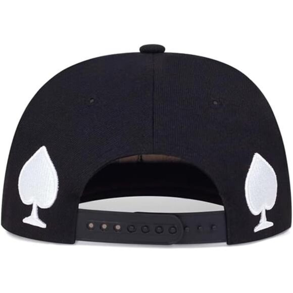 Snapback Hat for Men Women Poker K Black - Picture 3 of 3